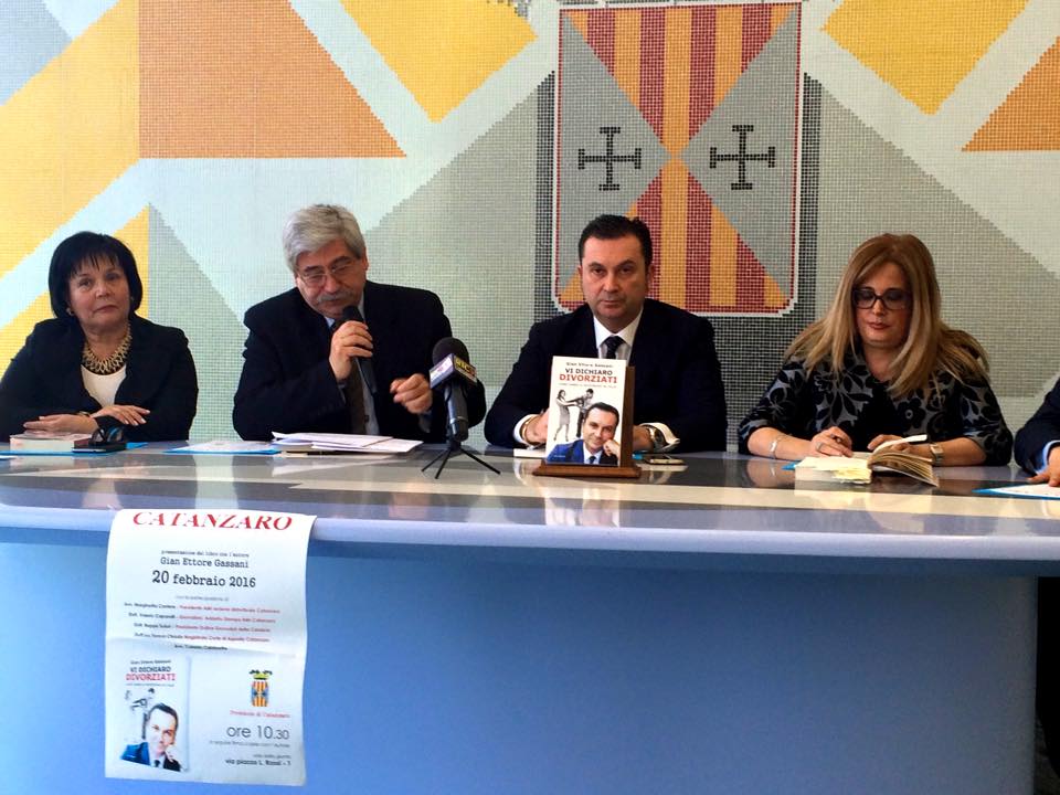 Presentazione del libro “Vi dichiaro divorziati” a Catanzaro